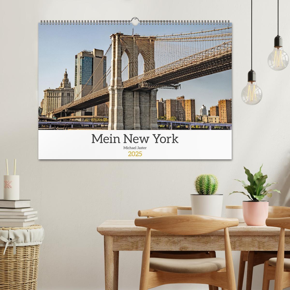 Bild: 9783383938160 | Mein New York Michael Jaster (Wandkalender 2025 DIN A2 quer),...