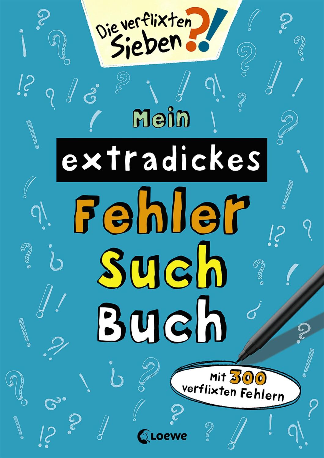 Cover: 9783743206052 | Mein extradickes Fehler-Such-Buch (petrol) | Loewe Lernen und Rätseln