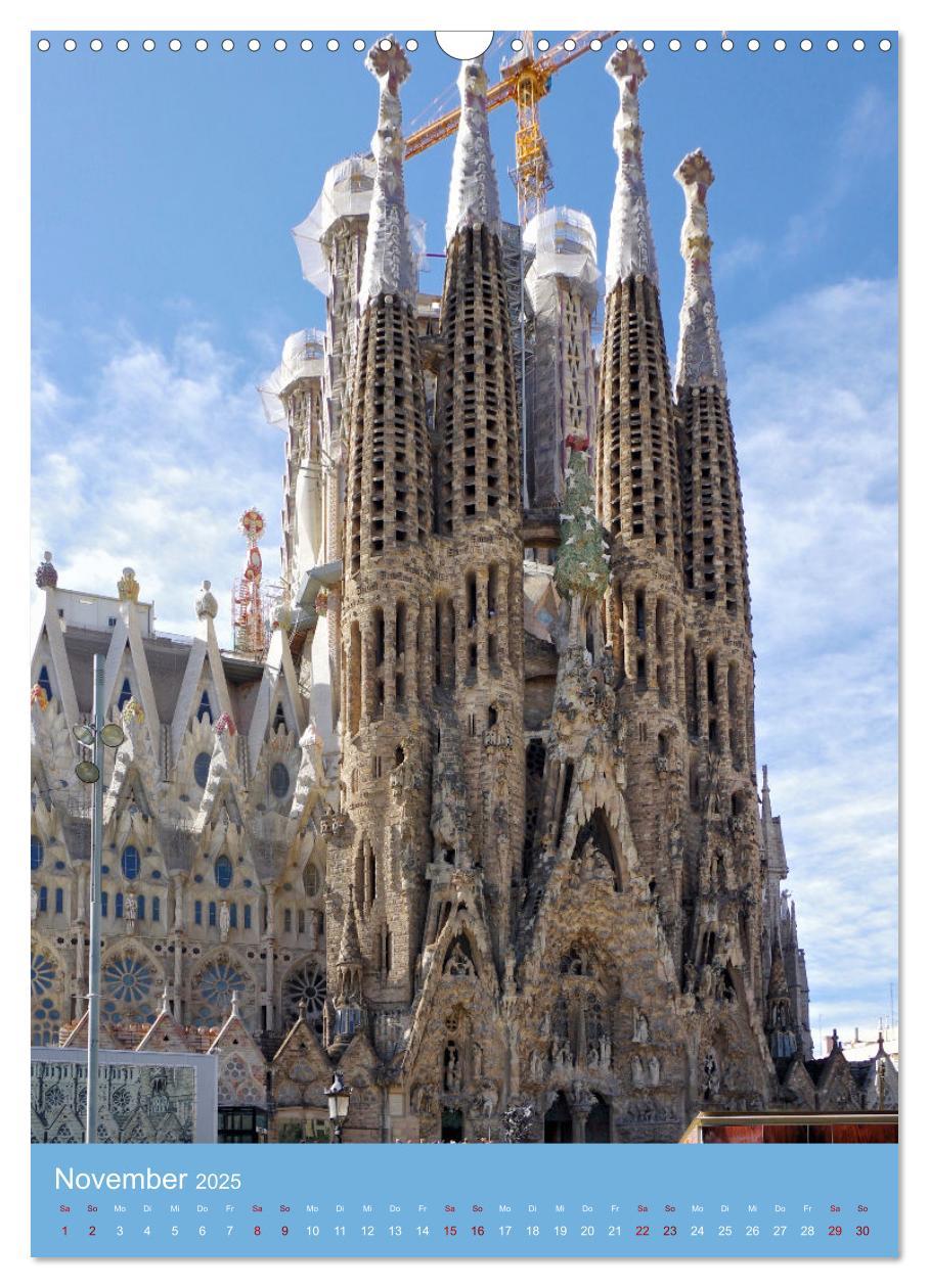 Bild: 9783435910885 | Sagrada Família - Gaudís unvollendetes Meisterwerk (Wandkalender...