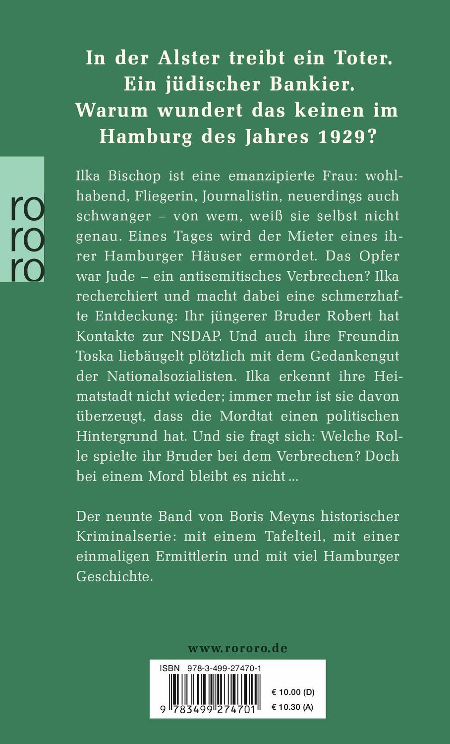 Rückseite: 9783499274701 | Sturmzeichen | Historischer Kriminalroman | Boris Meyn | Taschenbuch