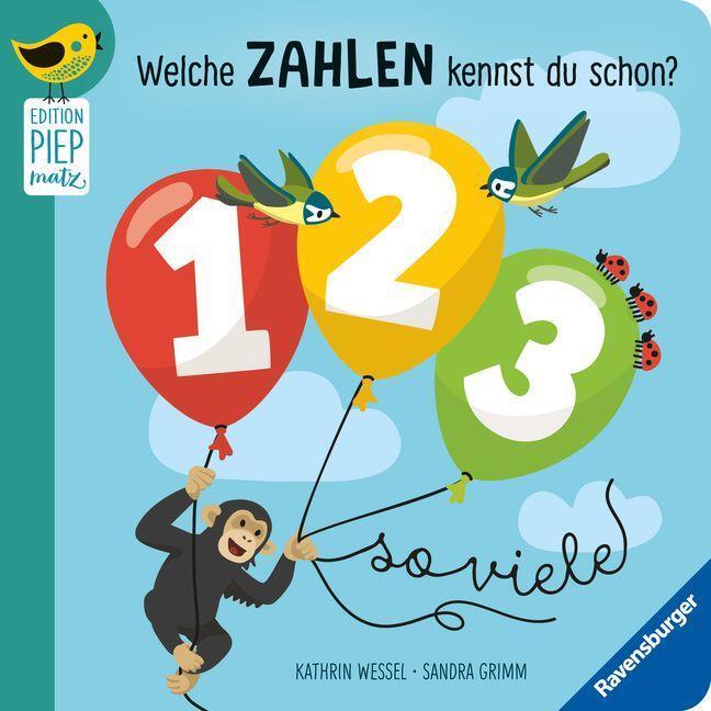 Cover: 9783473418275 | Welche Zahlen kennst du schon? 1, 2, 3 - so viele | Sandra Grimm