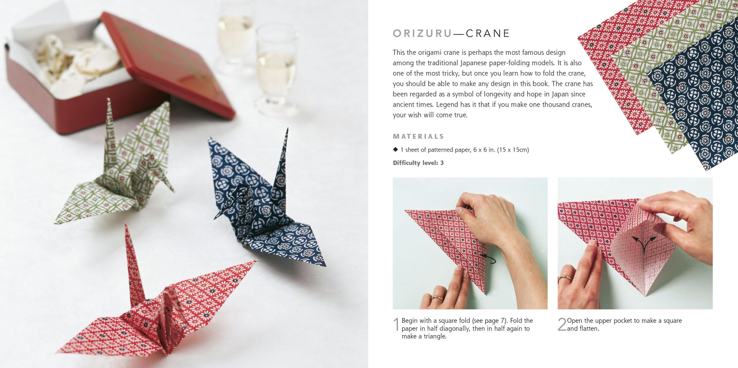 Bild: 9781782497950 | Japanese Origami | Paper Block Plus 64-Page Book | Mari Ono | Buch