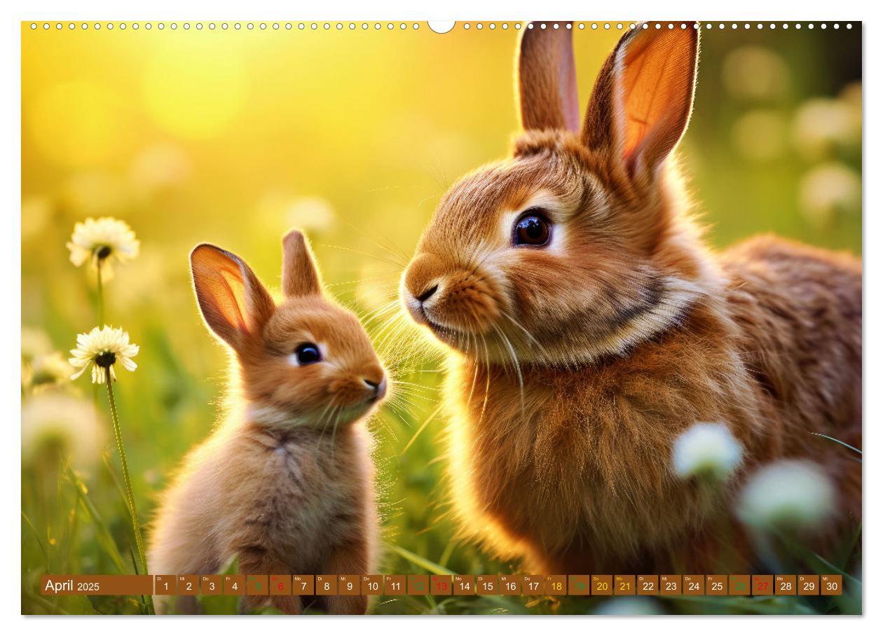 Bild: 9783435516650 | Tierkinder auf dem Land (Wandkalender 2025 DIN A2 quer), CALVENDO...