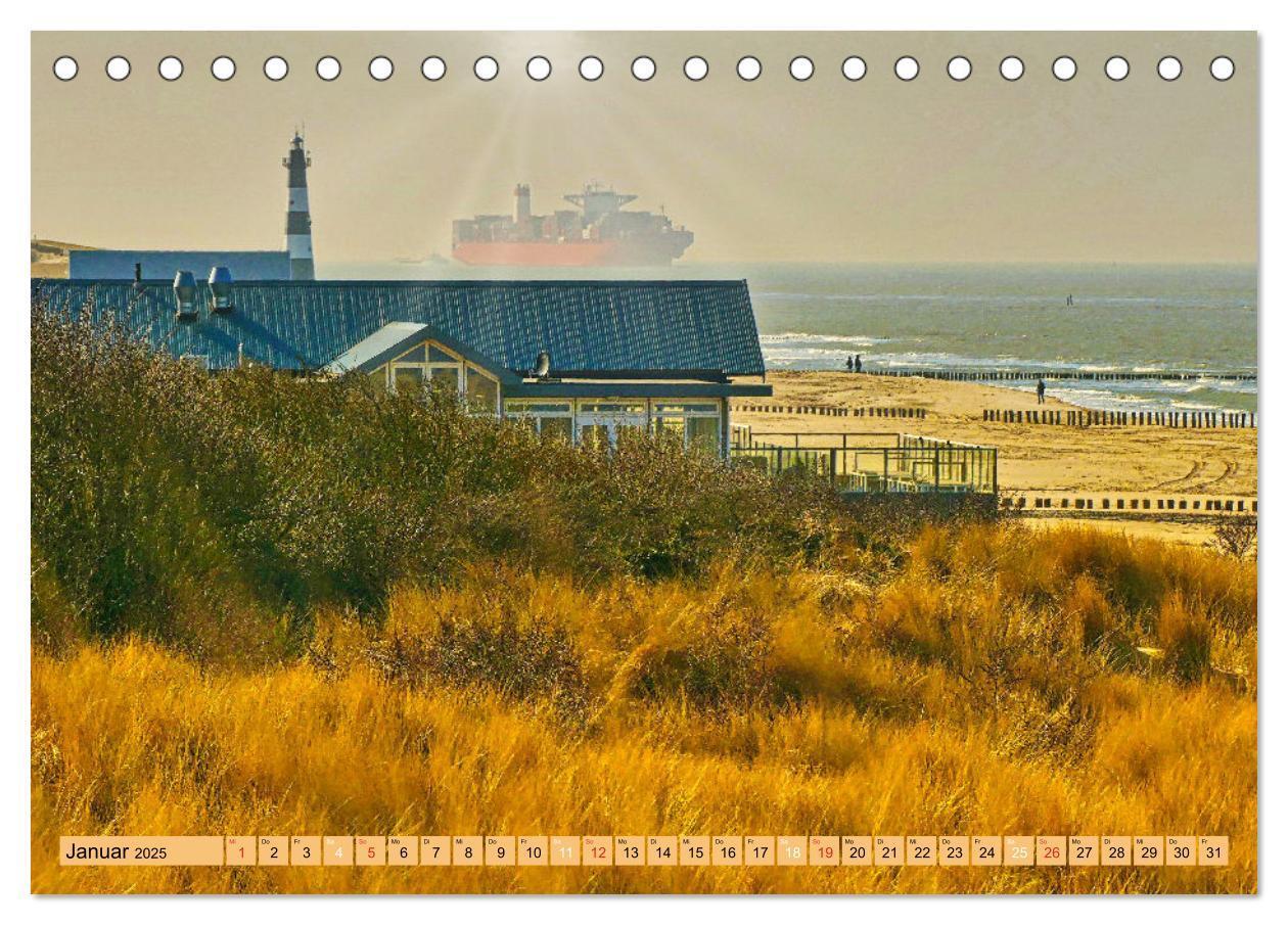 Bild: 9783435110346 | Zeeland - Urlaubsträume am Strand von Breskens (Tischkalender 2025...