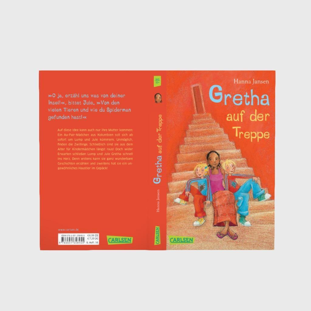 Bild: 9783551358455 | Gretha auf der Treppe | Hanna Jansen | Taschenbuch | 240 S. | Deutsch