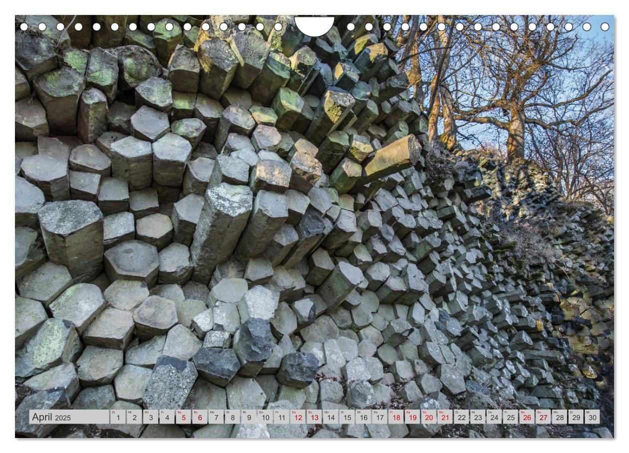 Bild: 9783435224500 | Rhön - Basalt (Wandkalender 2025 DIN A4 quer), CALVENDO Monatskalender