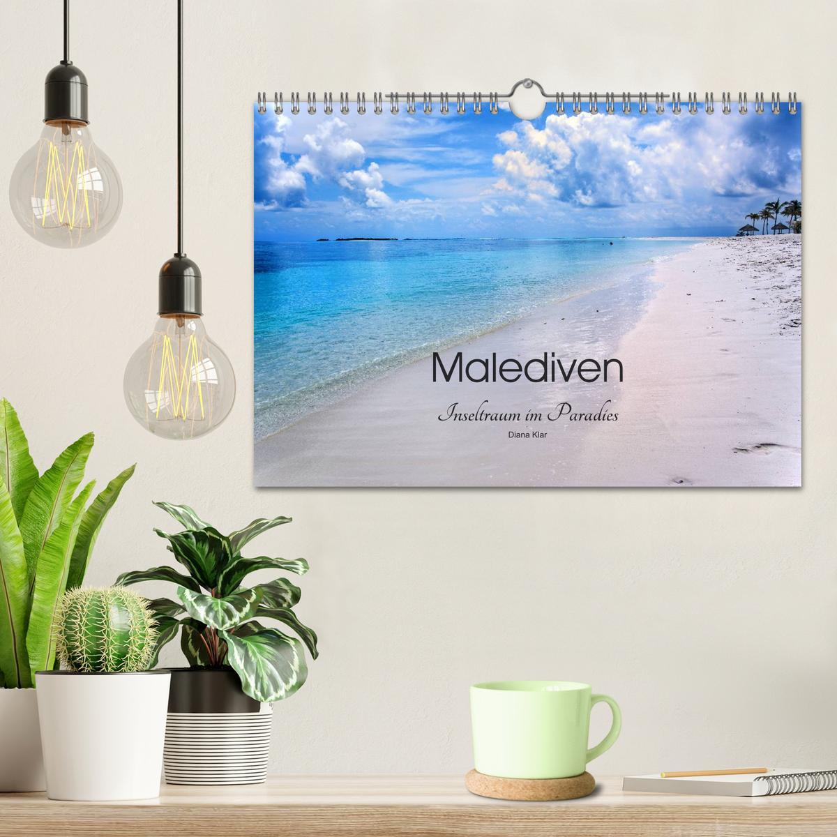 Bild: 9783435580897 | Malediven - Inseltraum im Paradies (Wandkalender 2025 DIN A4 quer),...