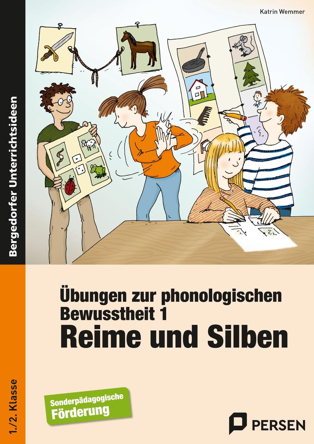 Cover: 9783834433329 | Übungen zur phonologischen Bewusstheit 1. Reime und Silben | Wemmer