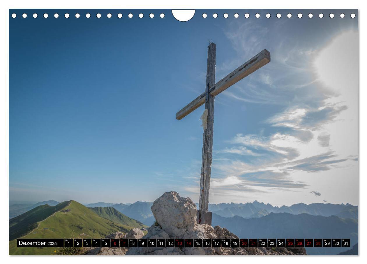 Bild: 9783435438525 | Oberallgäu - Oberstdorf und Umgebung (Wandkalender 2025 DIN A4...