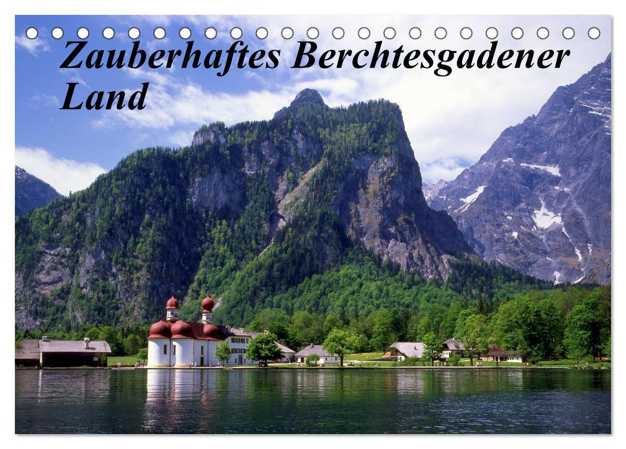 Cover: 9783435706884 | Zauberhaftes Berchtesgadener Land (Tischkalender 2025 DIN A5 quer),...