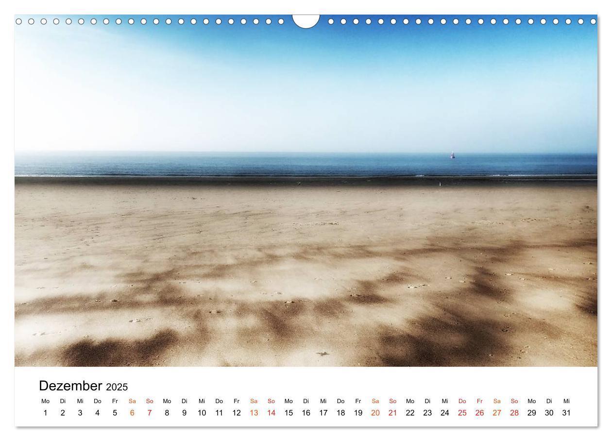 Bild: 9783435510047 | Wieder an der Nordsee (Wandkalender 2025 DIN A3 quer), CALVENDO...