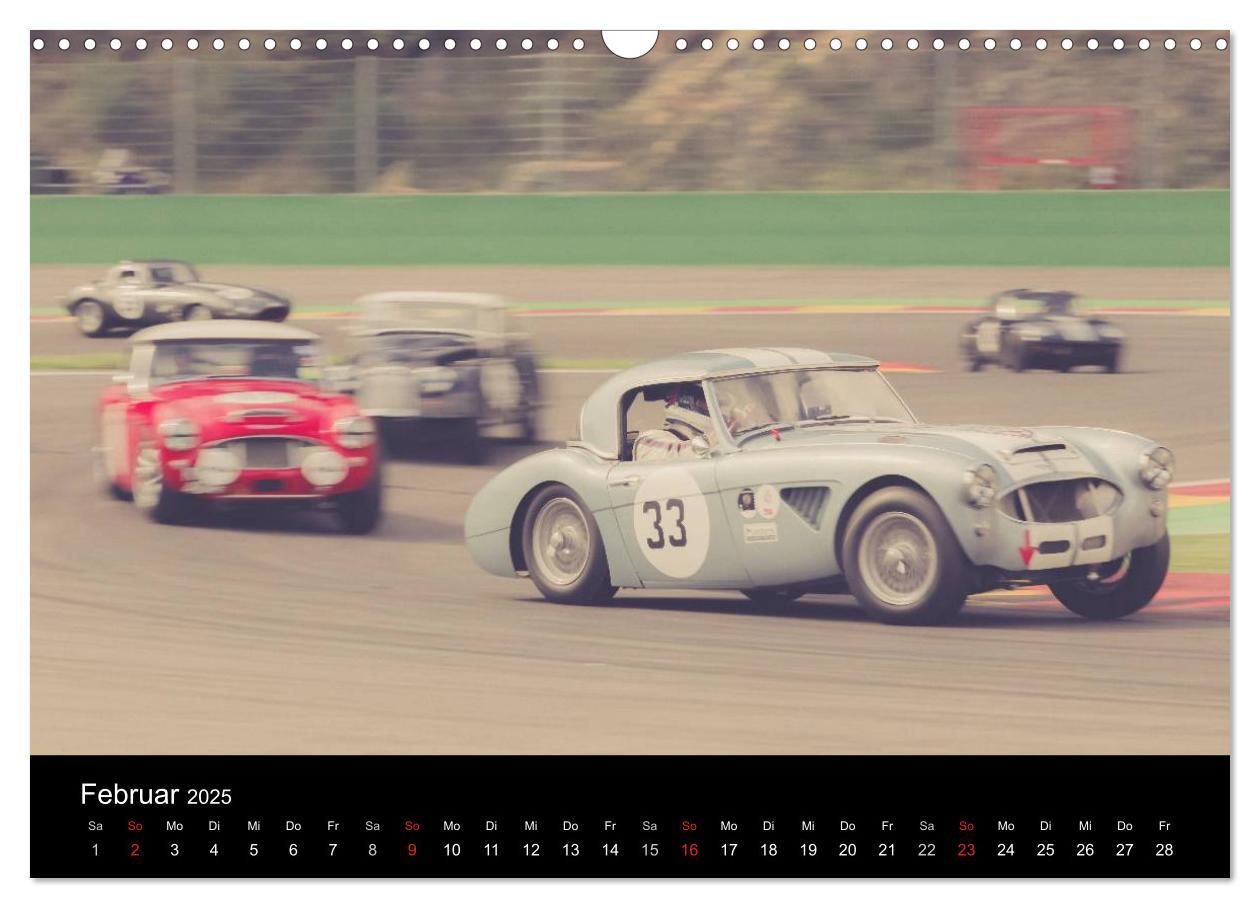 Bild: 9783435650668 | Vintage Racing, historischer Motorsport (Wandkalender 2025 DIN A3...