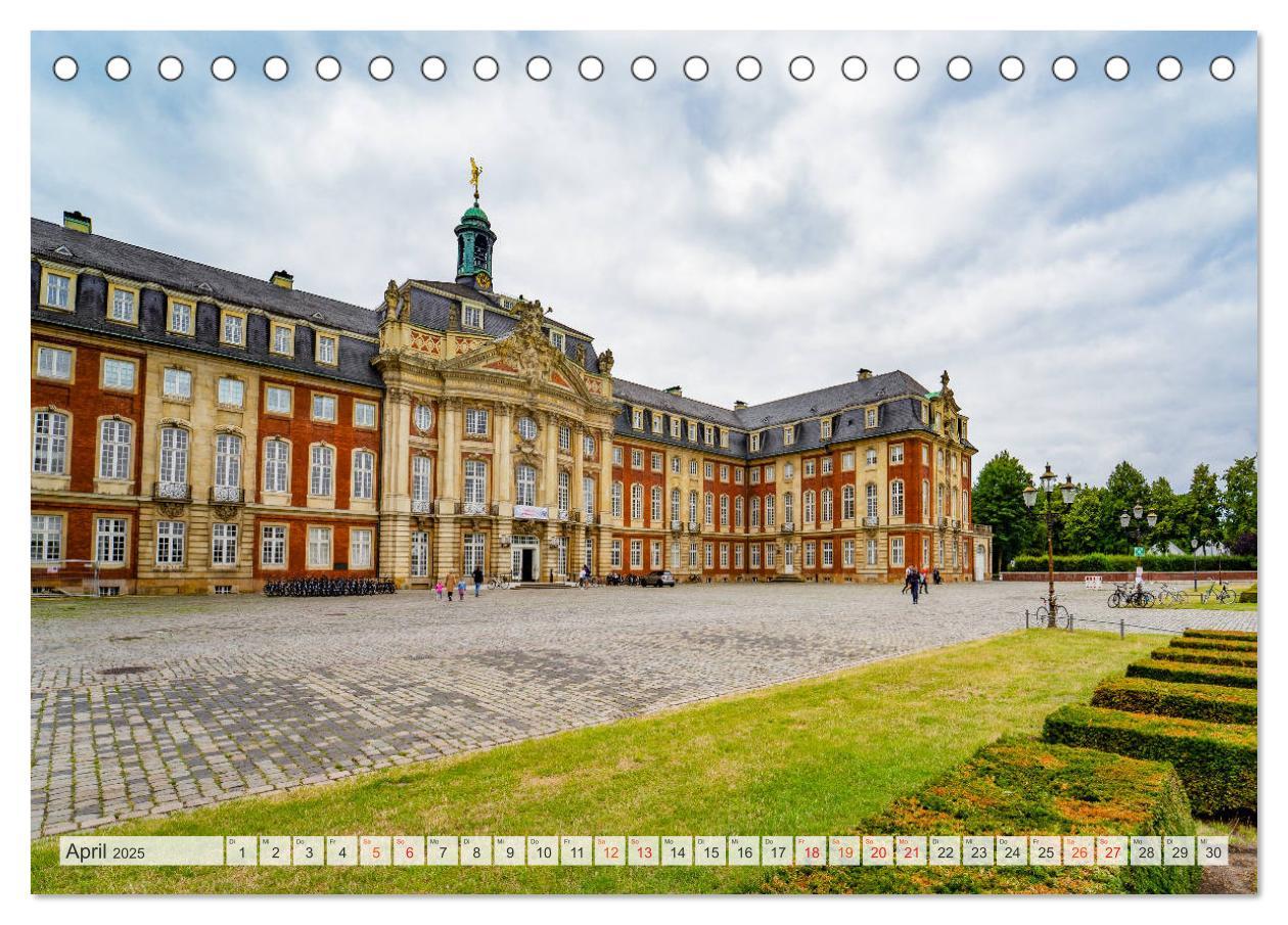 Bild: 9783435213030 | Münster Impressionen (Tischkalender 2025 DIN A5 quer), CALVENDO...