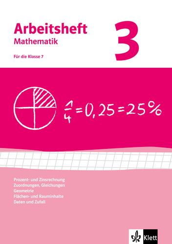 Cover: 9783127468038 | Arbeitshefte Mathematik 3. Neubearbeitung. Arbeitsheft plus...