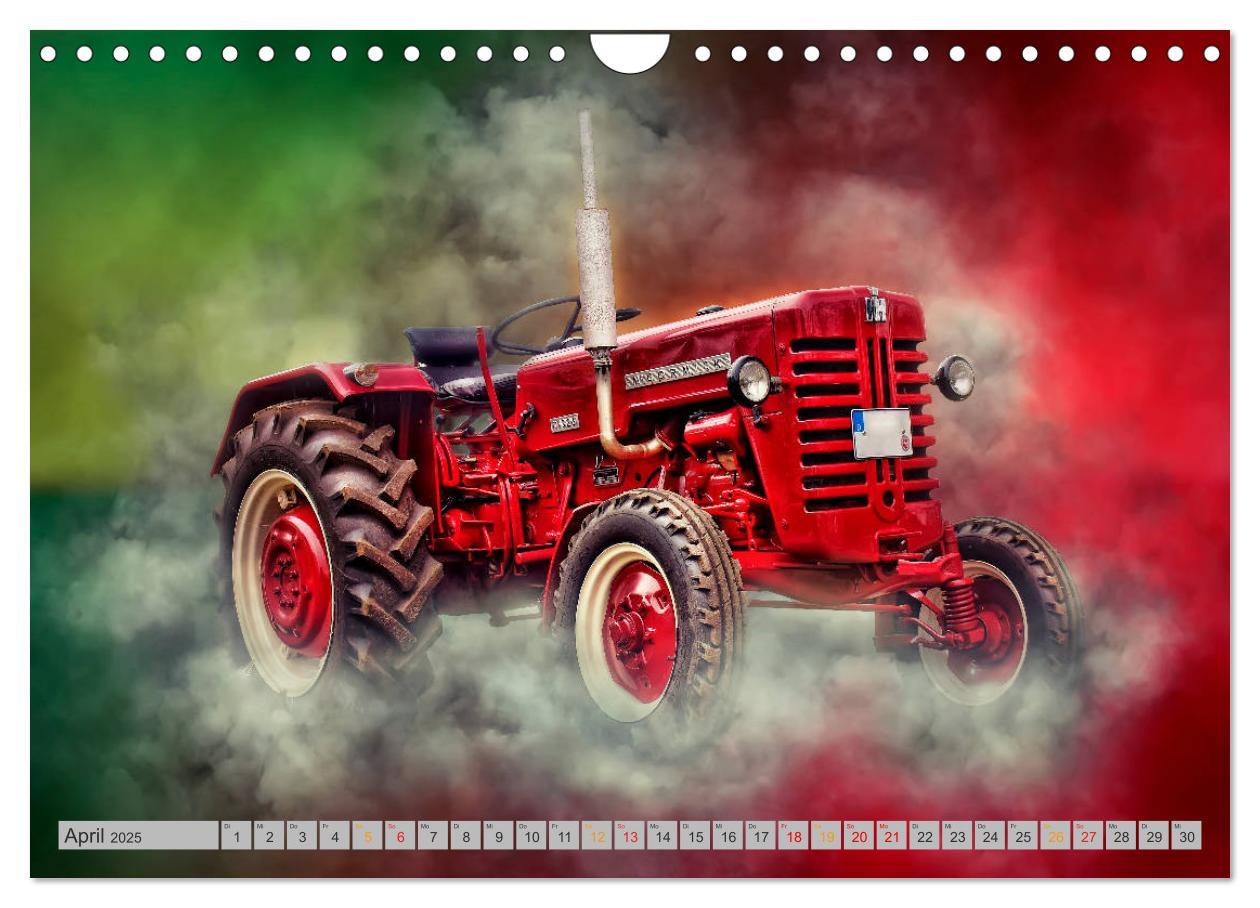 Bild: 9783435327652 | Traktor Legenden (Wandkalender 2025 DIN A4 quer), CALVENDO...