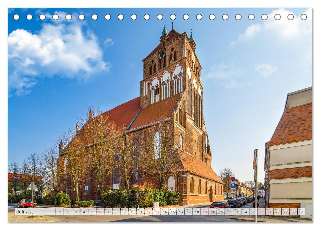 Bild: 9783435240166 | Greifswald Impressionen (Tischkalender 2025 DIN A5 quer), CALVENDO...