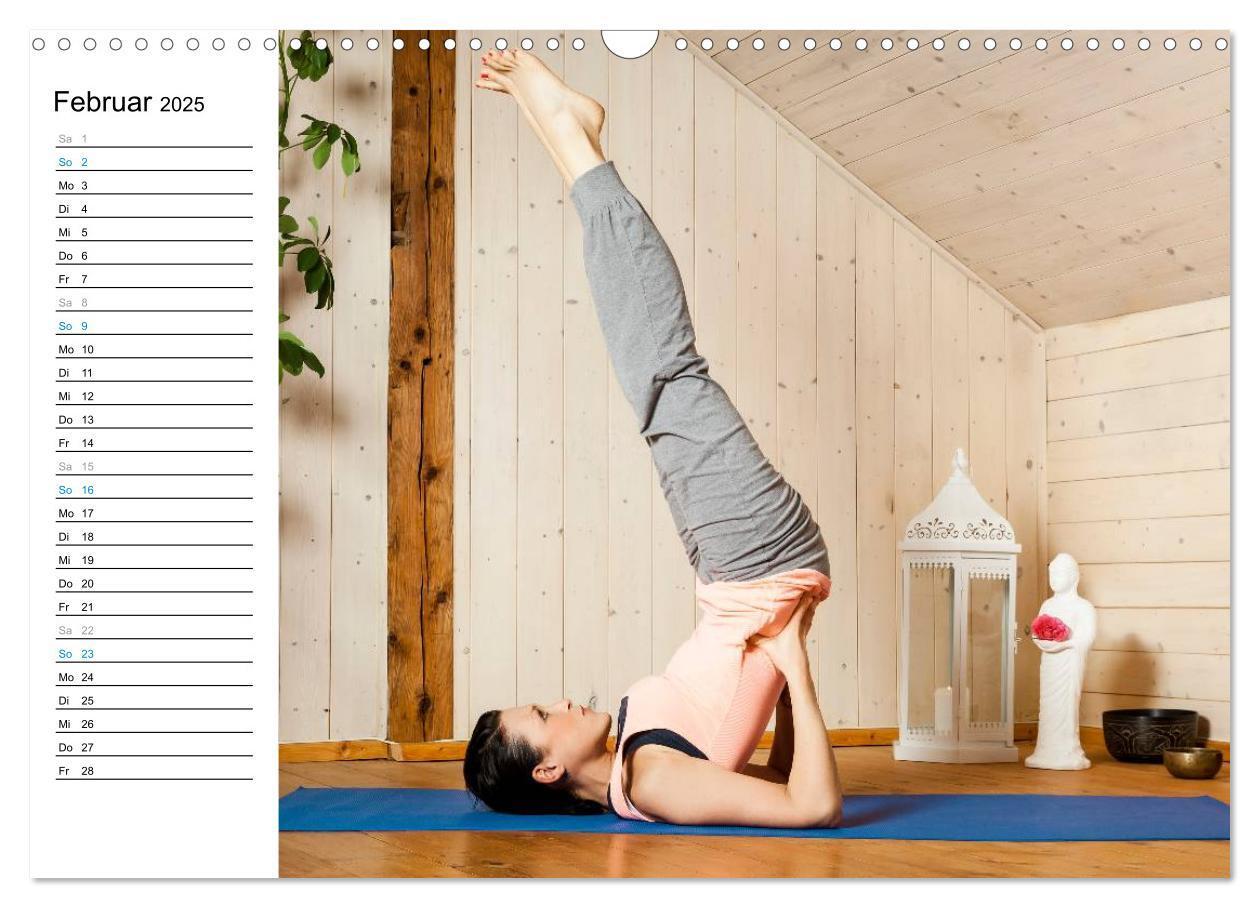 Bild: 9783435561445 | Yoga - ganz einfach zuhause (Wandkalender 2025 DIN A3 quer),...