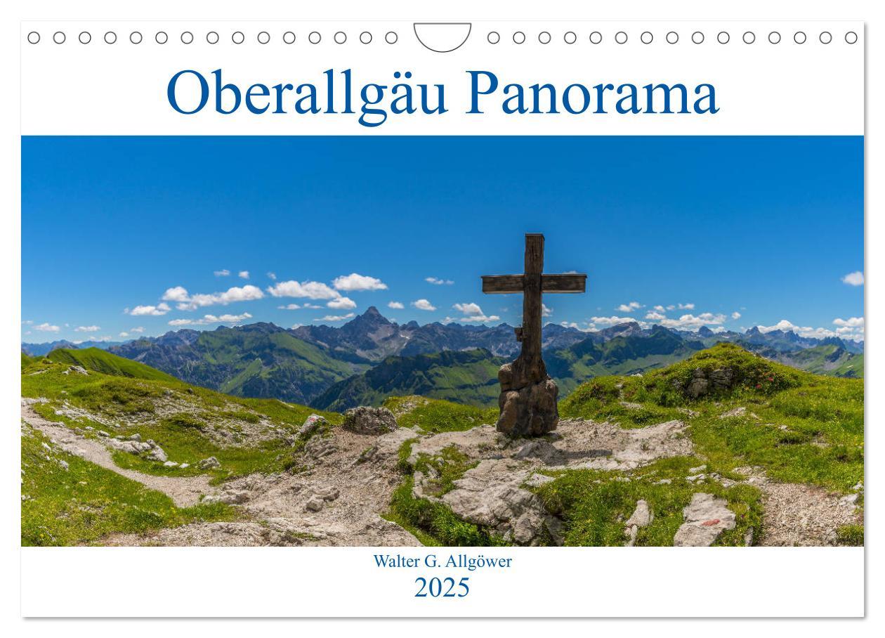 Cover: 9783435359127 | Oberallgäu Panorama (Wandkalender 2025 DIN A4 quer), CALVENDO...