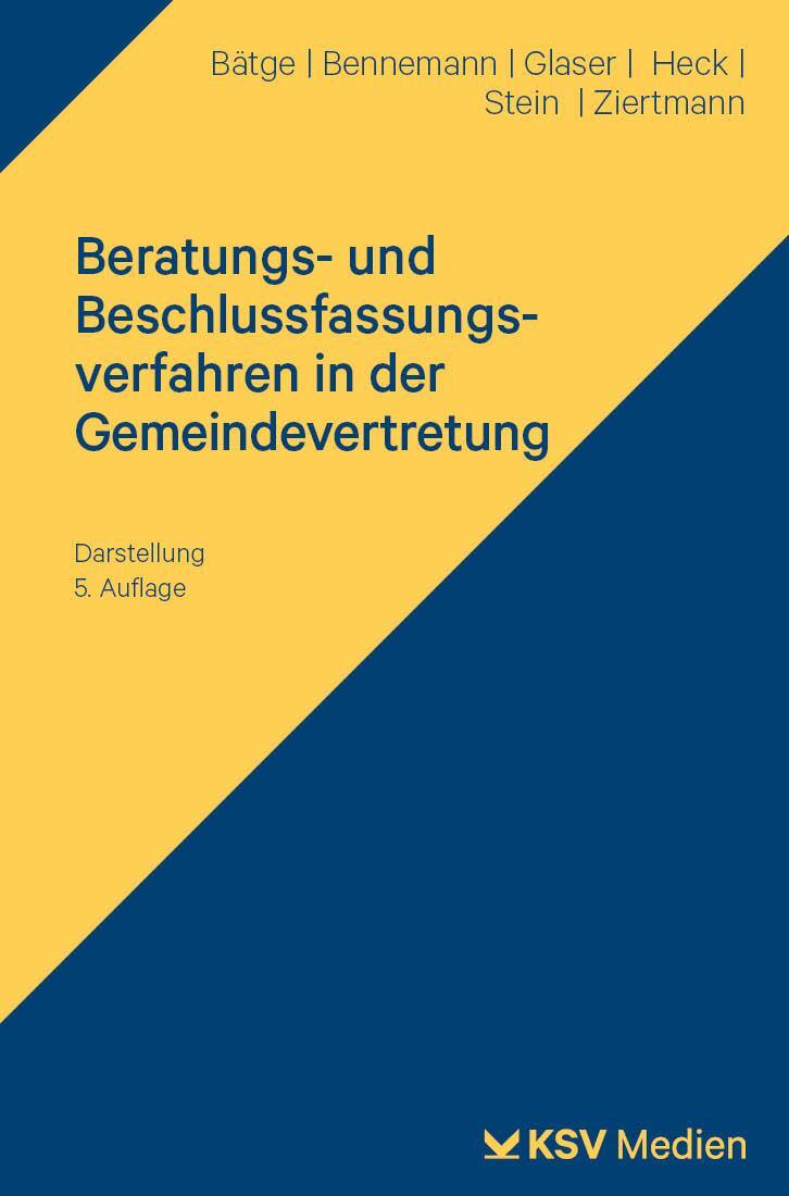 Cover: 9783829315159 | Beratungs- und Beschlussfassungsverfahren in der Gemeindevertretung