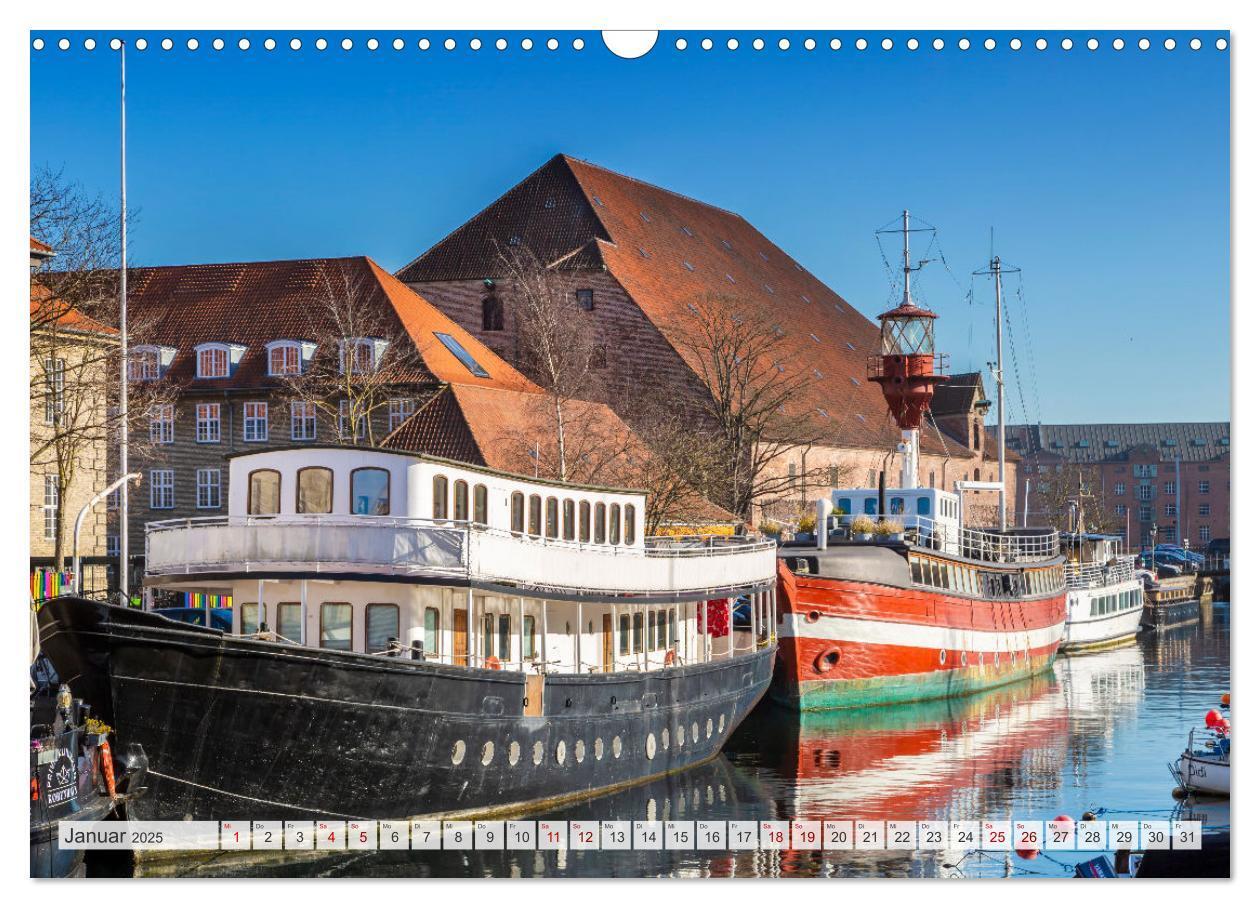 Bild: 9783383911781 | KOPENHAGEN Malerisches Stadtherz (Wandkalender 2025 DIN A3 quer),...