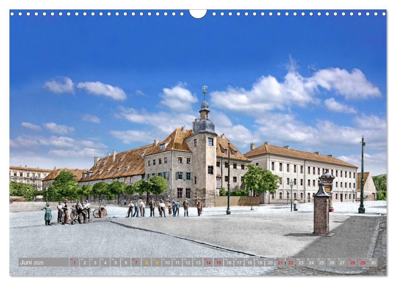 Bild: 9783383810473 | Leipzig zur Kaiserzeit in Farbe (Wandkalender 2025 DIN A3 quer),...