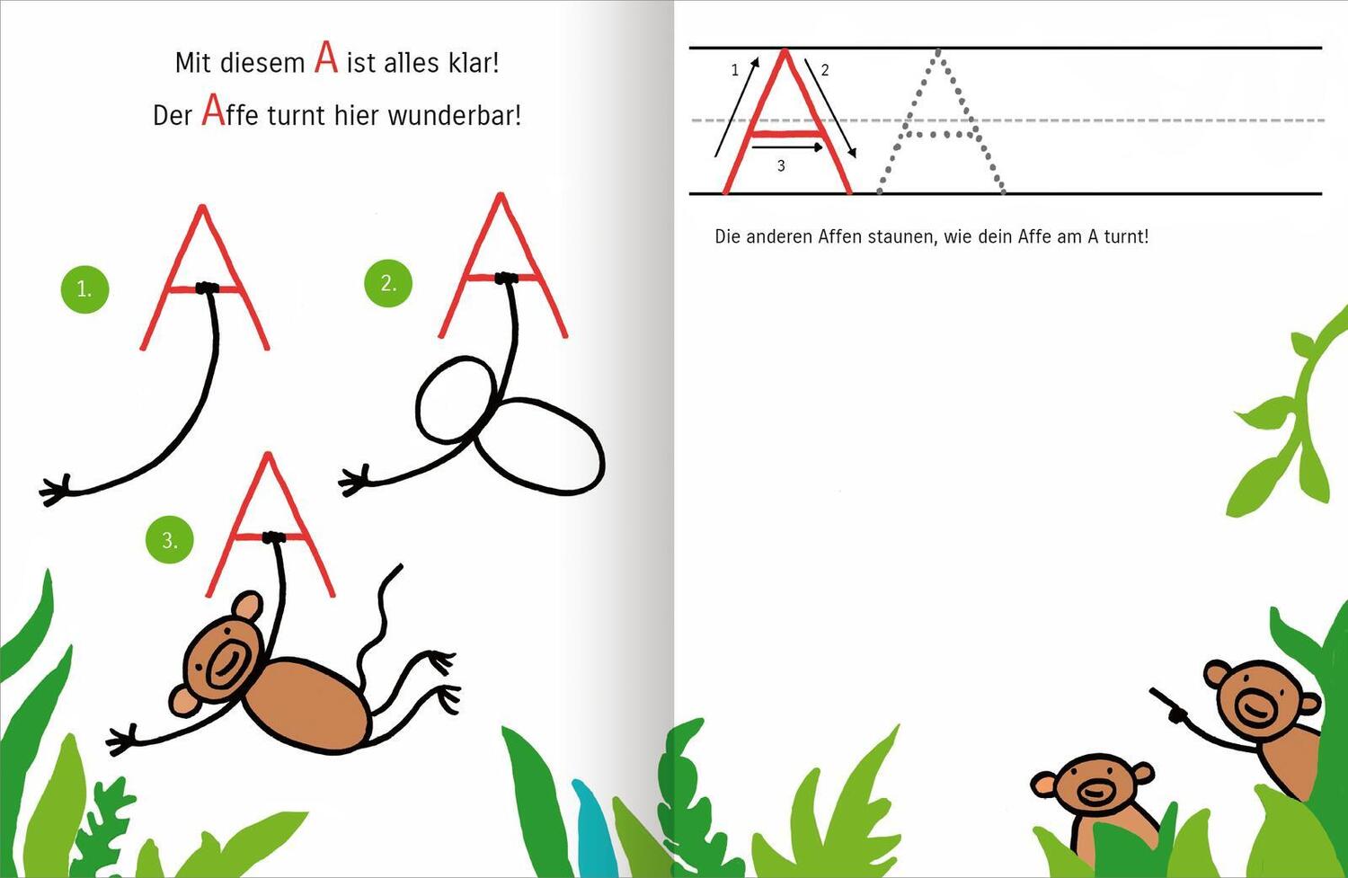 Bild: 9783845851662 | Mit Affe, Bär und Reh lerne ich das ABC | Taschenbuch | Softcover