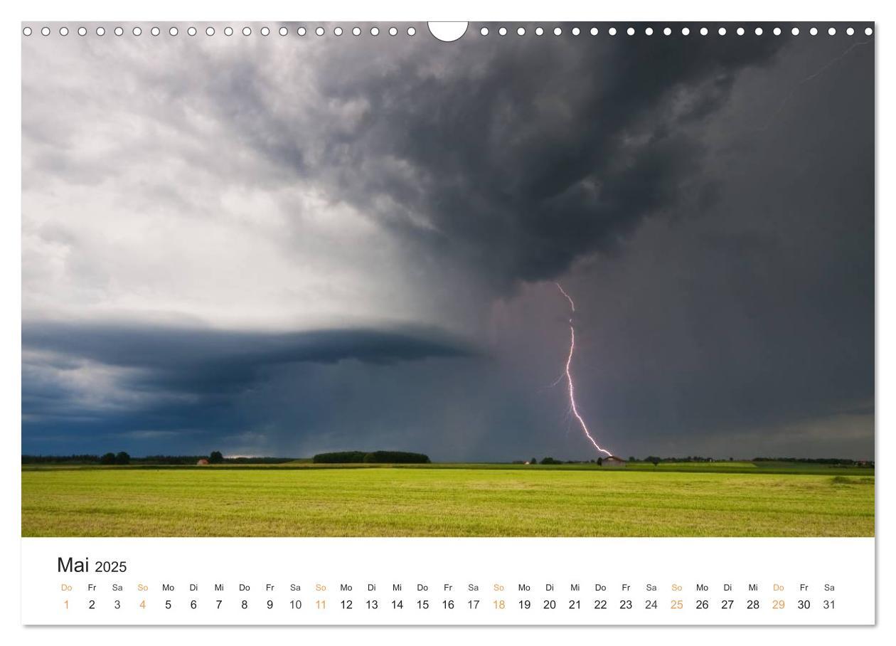 Bild: 9783435774999 | Faszination Gewitter (Wandkalender 2025 DIN A3 quer), CALVENDO...