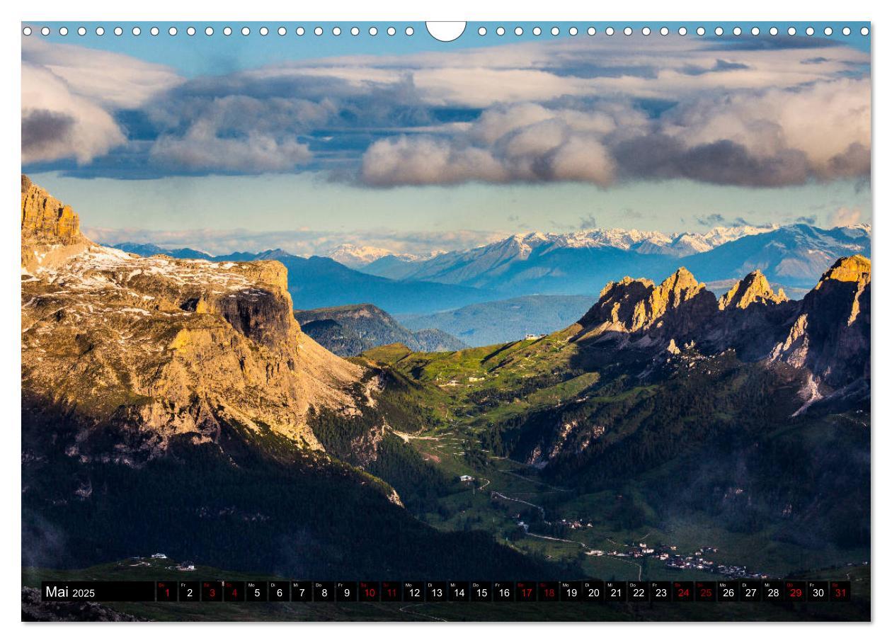 Bild: 9783435444861 | Sellagruppe. Dolomiten (Wandkalender 2025 DIN A3 quer), CALVENDO...