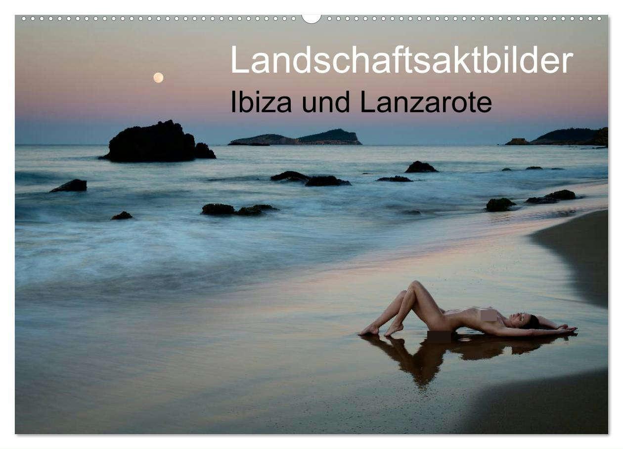 Cover: 9783435669714 | Landschaftsaktbilder Ibiza und Lanzarote (Wandkalender 2025 DIN A2...