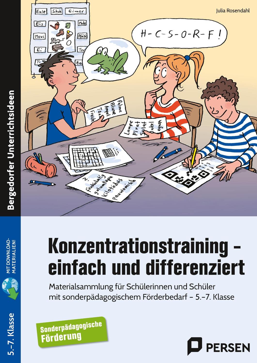 Cover: 9783403208341 | Konzentrationstraining - einfach und differenziert | Julia Rosendahl