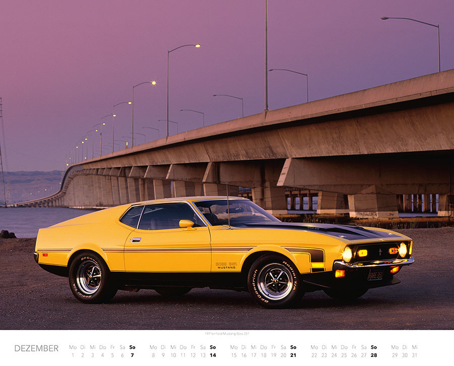 Bild: 9783966647915 | Ford Mustang Kalender 2025 | Chris Affrock | Kalender | Spiralbindung