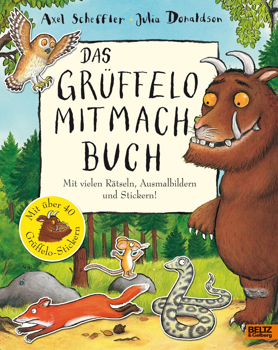 Cover: 9783407793775 | Der Grüffelo. Das Grüffelo-Mitmachbuch | Axel Scheffler (u. a.) | Buch