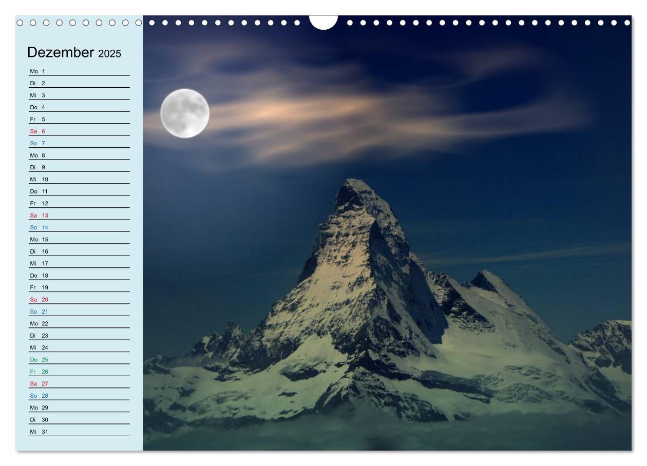 Bild: 9783383977749 | Faszination Horu Fotoimpressionen vom Matterhorn (Wandkalender 2025...