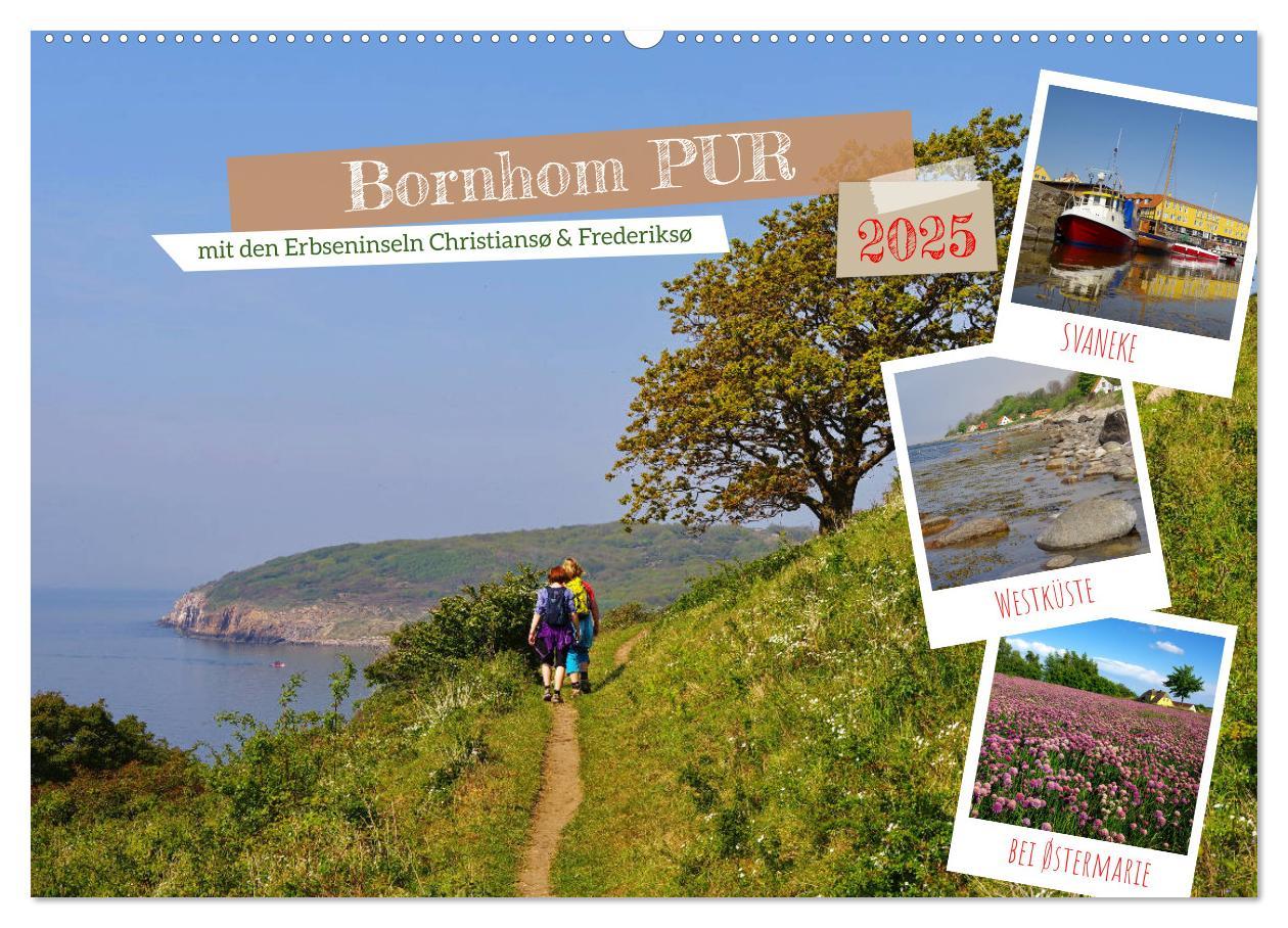 Cover: 9783435688791 | Bornholm Pur (Wandkalender 2025 DIN A2 quer), CALVENDO Monatskalender