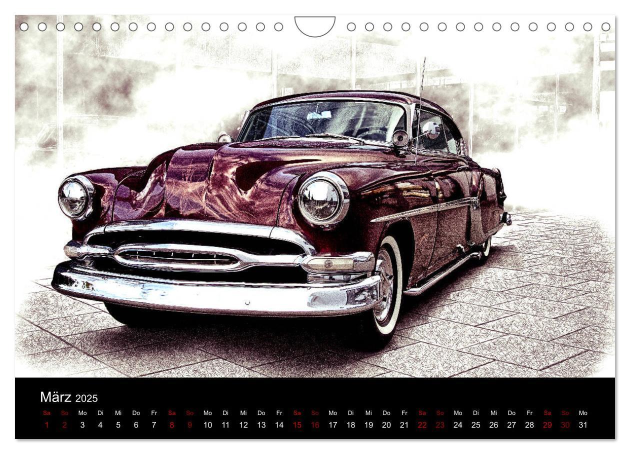 Bild: 9783435409037 | American Automobile (Wandkalender 2025 DIN A4 quer), CALVENDO...