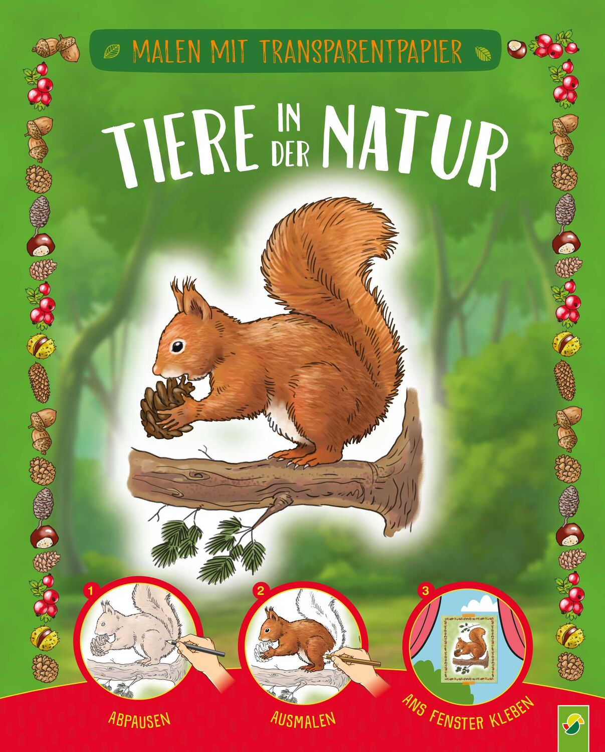 Cover: 9783849927615 | Malen mit Transparentpapier: Tiere in der Natur | Verlag | Taschenbuch