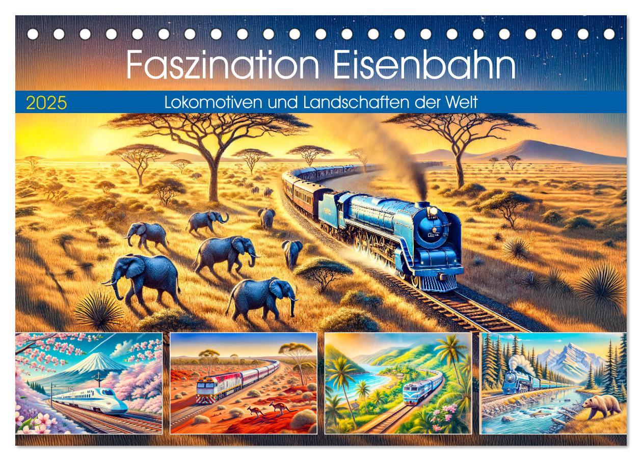 Cover: 9783457228968 | Faszination Eisenbahn - Lokomotiven und Landschaften der Welt...