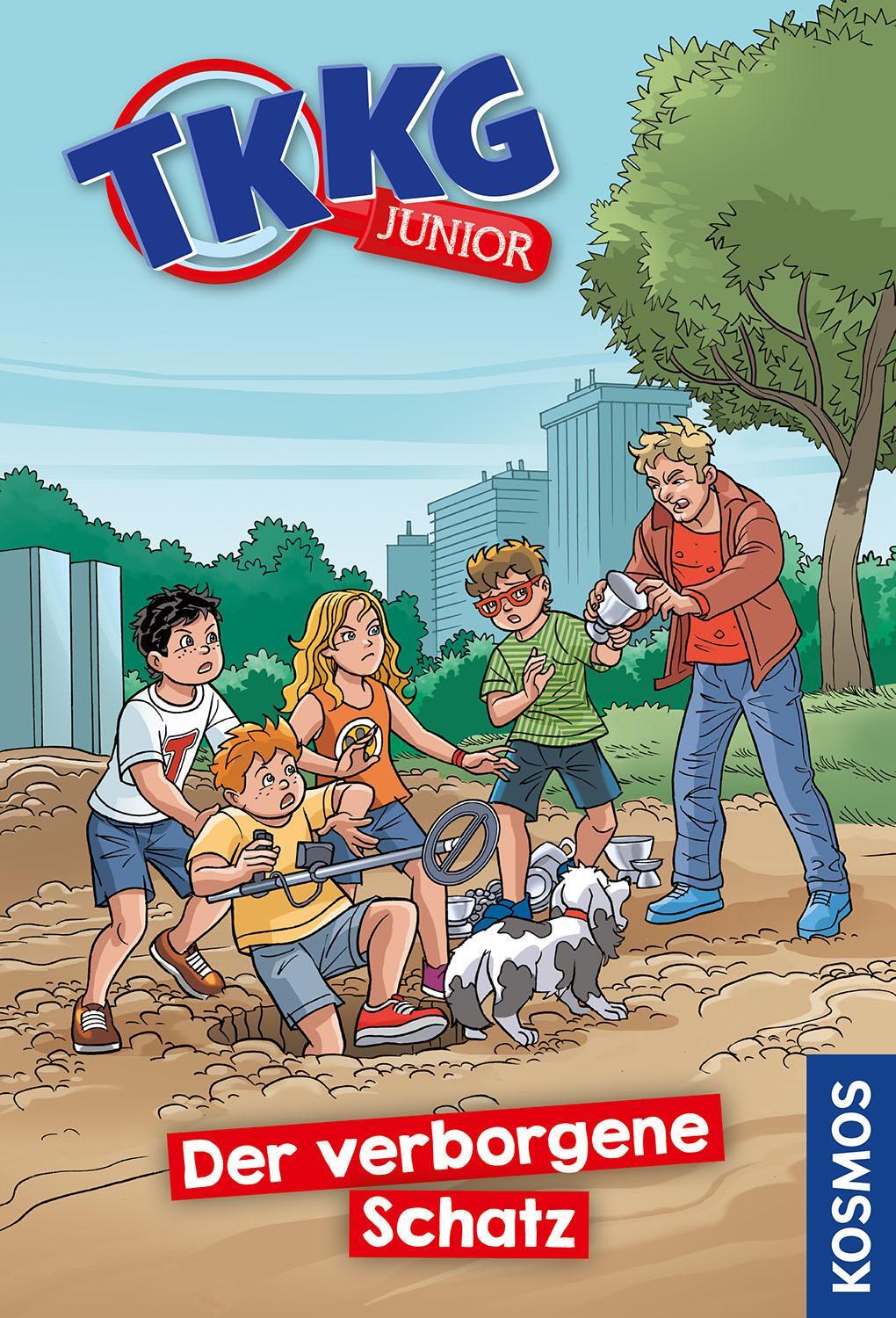 Cover: 9783440168486 | TKKG Junior, 12, Der verborgene Schatz | Benjamin Tannenberg | Buch