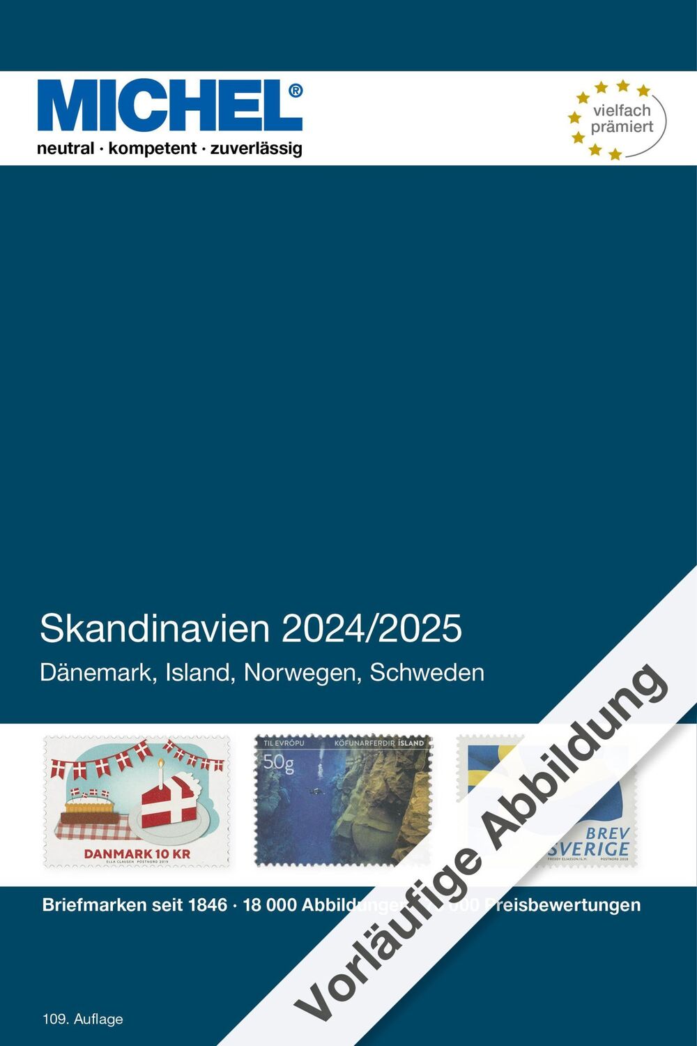 Cover: 9783954024803 | Skandinavien 2024/2025 | Europa Teil 10 | Michel-Redaktion | Buch