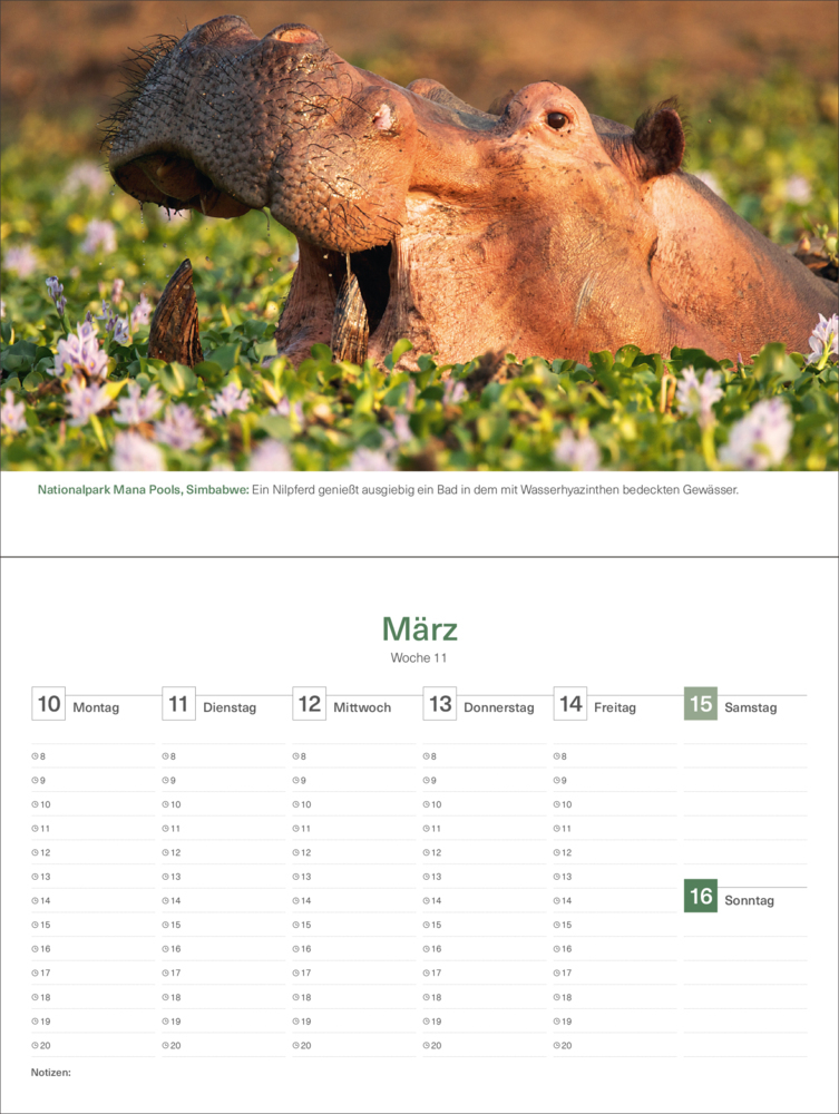 Bild: 9783965913714 | Das Naturerbe der Welt - KUNTH Tischkalender 2025 | Kalender | 54 S.