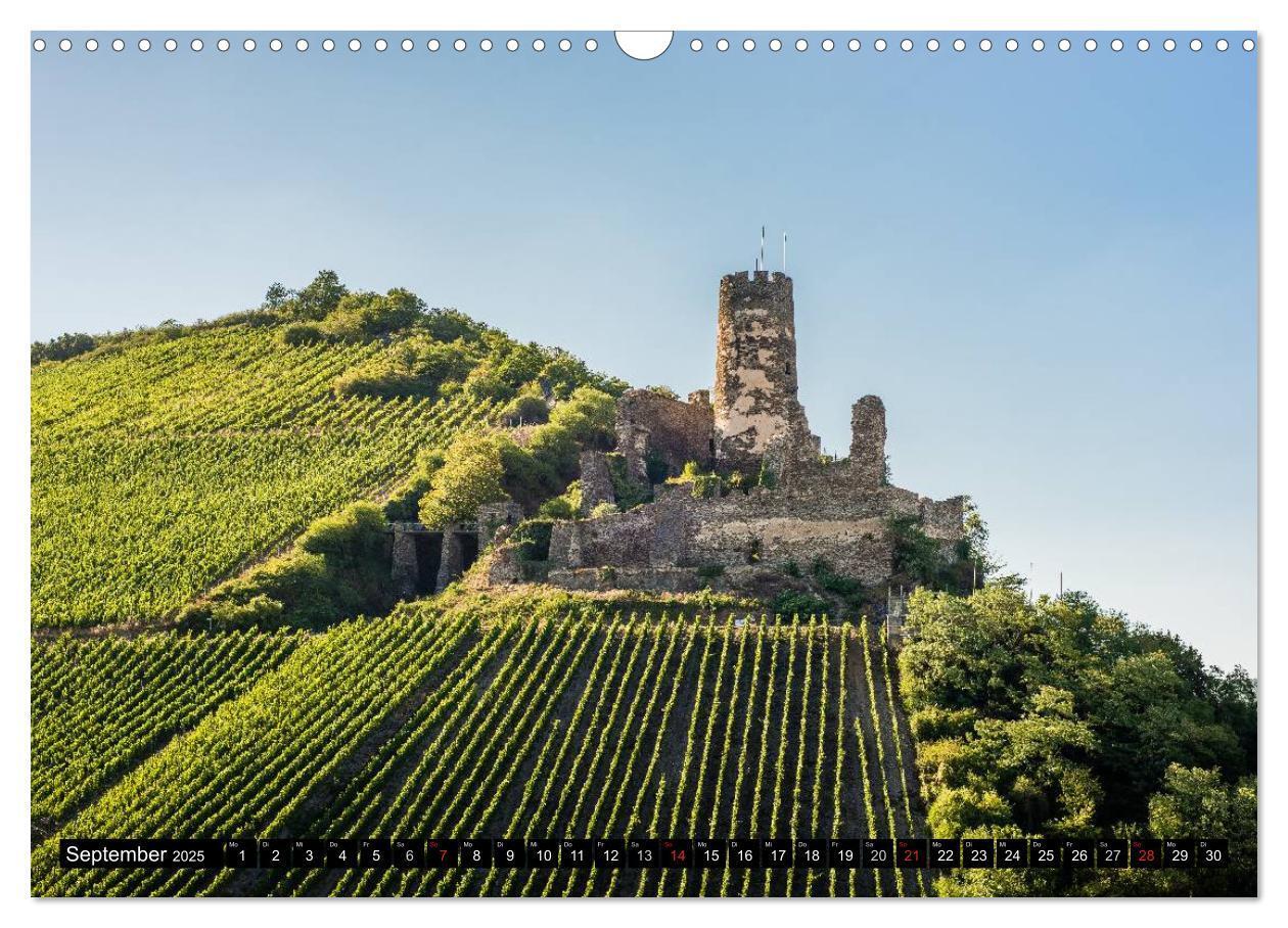 Bild: 9783435532919 | Burgen und Festungen am Mittelrhein (Wandkalender 2025 DIN A3...