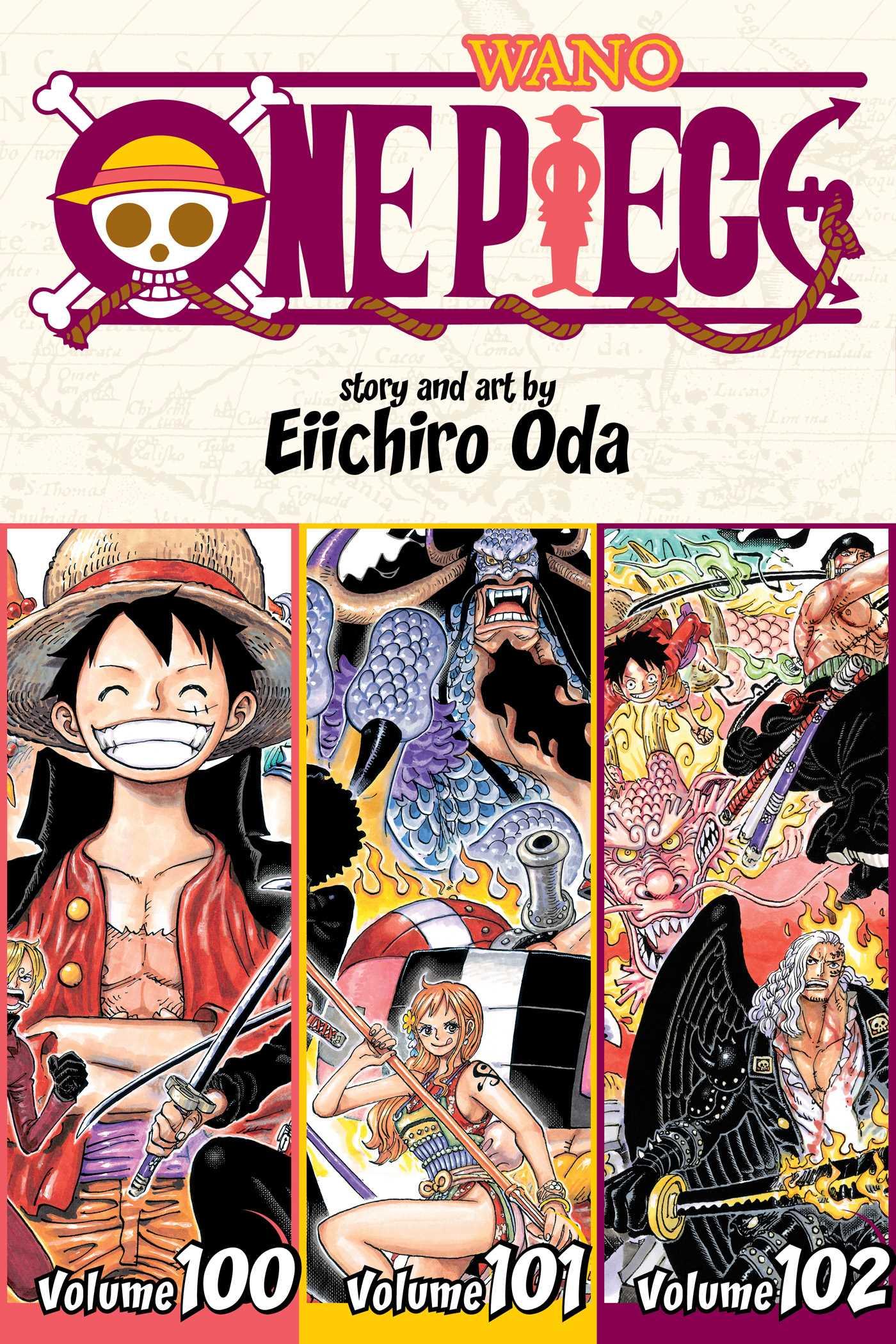 Cover: 9781974749553 | One Piece (Omnibus Edition), Vol. 34 | Includes Vols. 100, 101 &amp; 102