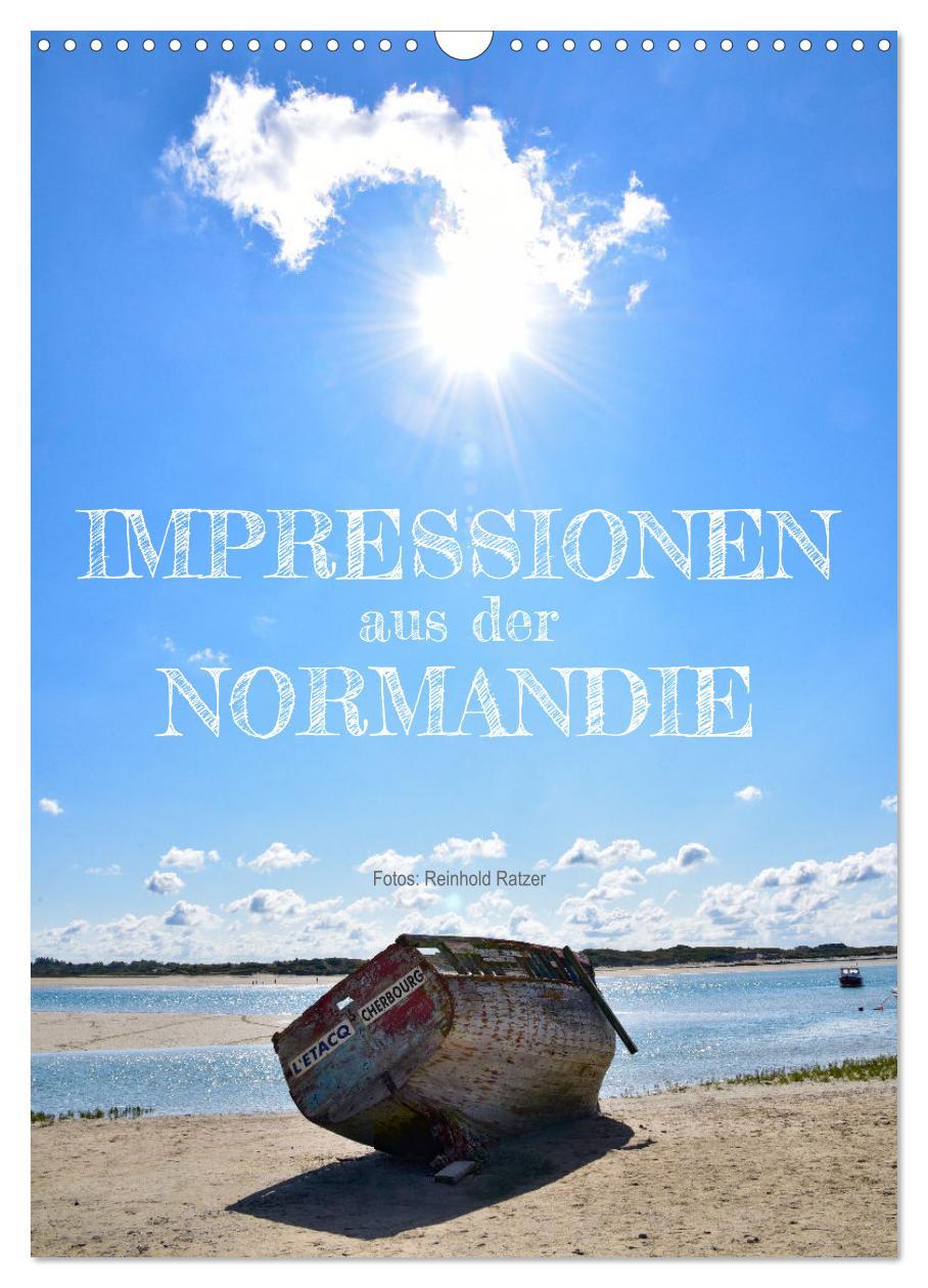 Cover: 9783435912643 | Impressionen aus der Normandie (Wandkalender 2025 DIN A3 hoch),...