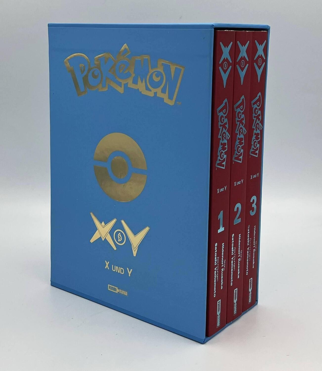 Cover: 9783741631023 | Pokémon X und Y (Schuber) | limitiert auf 2500 Exemplare | Taschenbuch