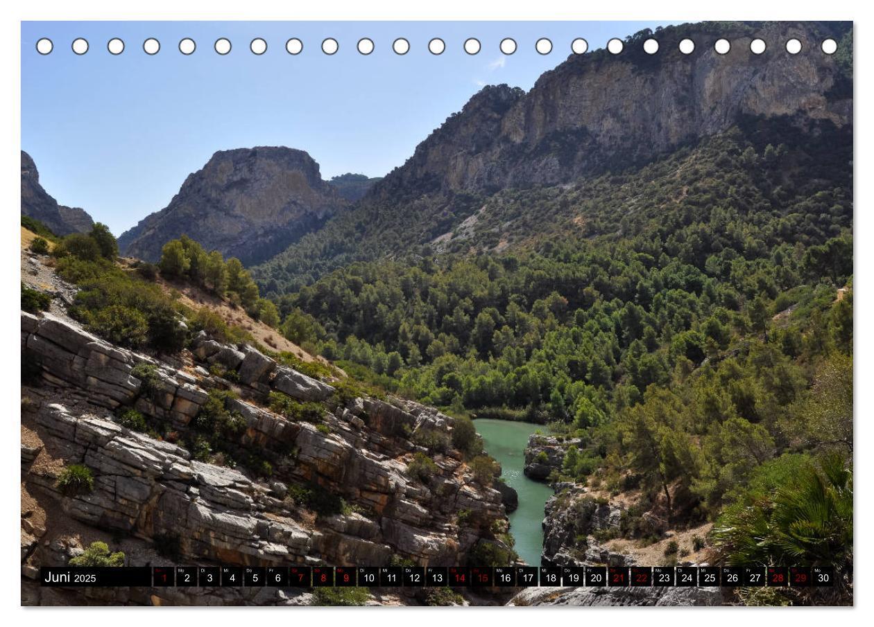 Bild: 9783435404520 | El Caminito del Rey (Tischkalender 2025 DIN A5 quer), CALVENDO...