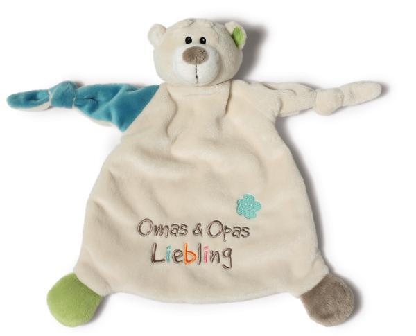 Cover: 4012390400403 | Nici 40040 Schmusetuch Bär Omas &amp; Opas Liebling 25x25cm | 40040