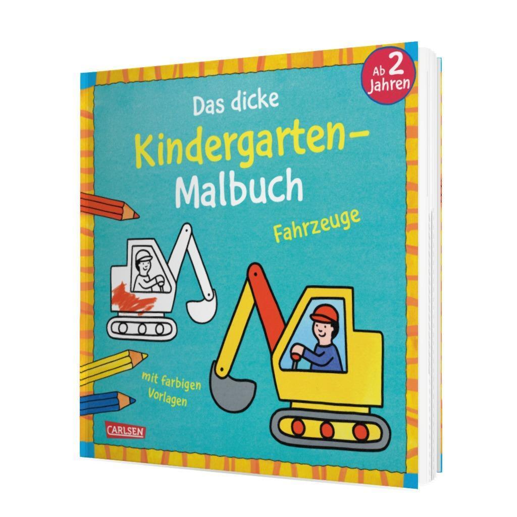 Bild: 9783551191618 | Ausmalbilder für Kita-Kinder: Das dicke Kindergarten-Malbuch:...