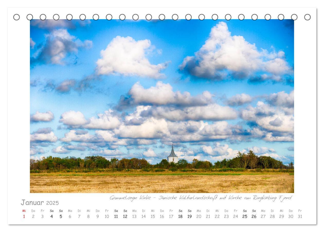 Bild: 9783435250134 | Sehnsucht Westjütland (Tischkalender 2025 DIN A5 quer), CALVENDO...