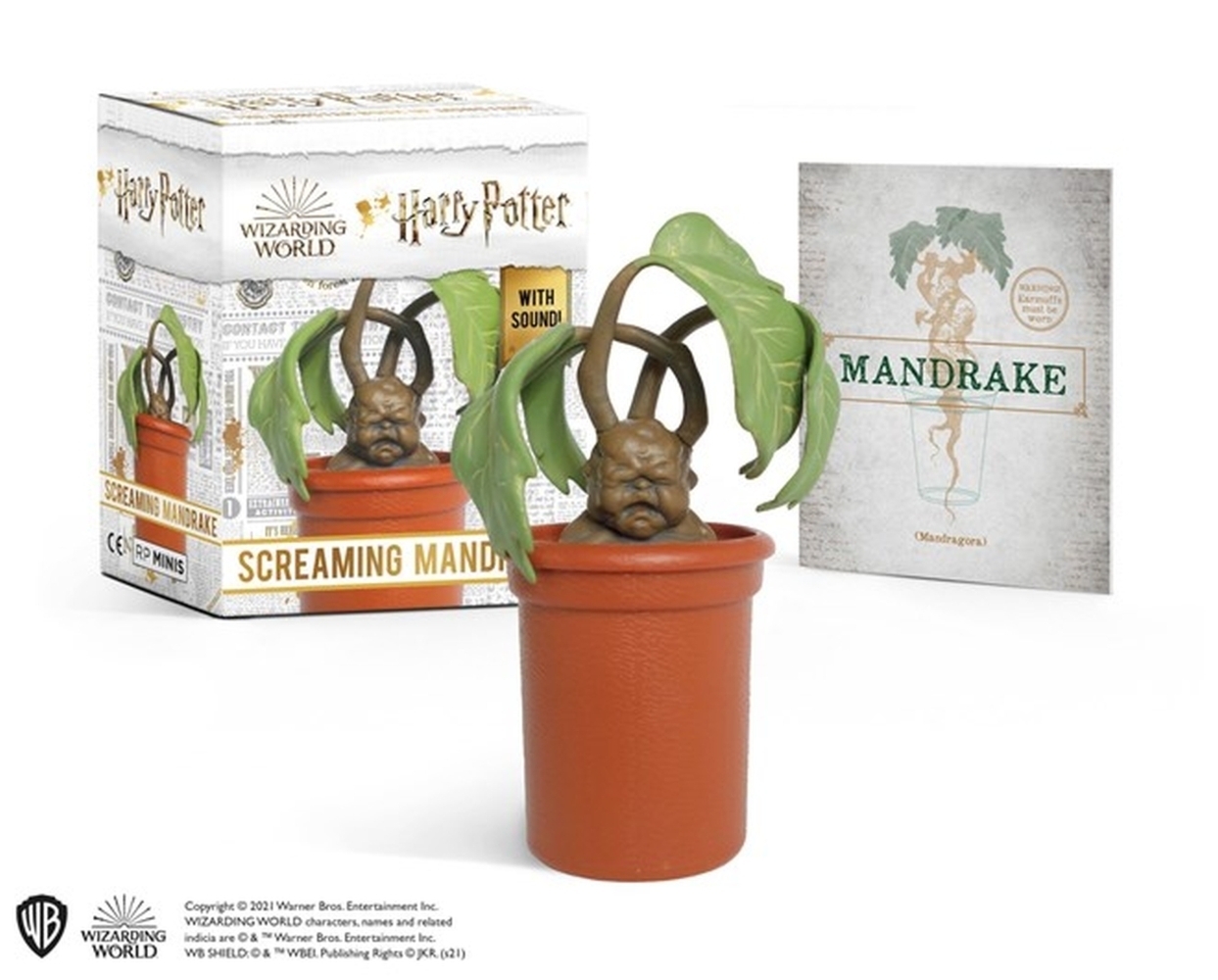 Cover: 9780762474776 | Harry Potter Screaming Mandrake | With Sound! | Donald Lemke | Bundle