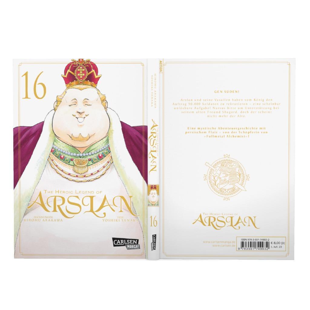 Bild: 9783551749932 | The Heroic Legend of Arslan 16 | Hiromu Arakawa (u. a.) | Taschenbuch